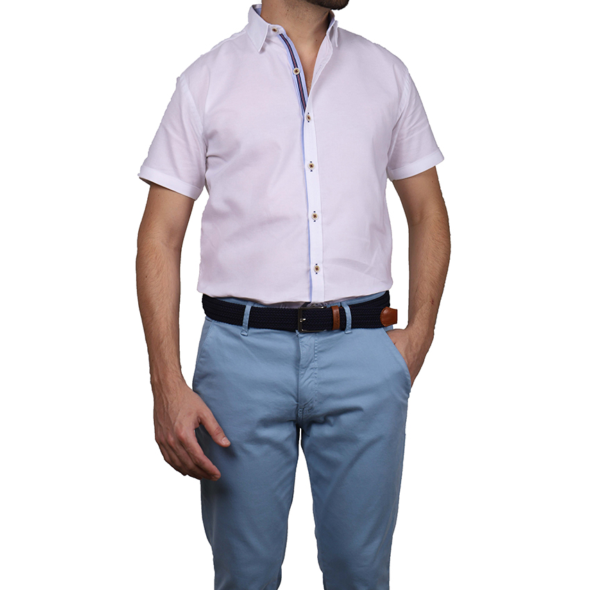Pantalon para Hombre Azul Turqui 100% Drill - Chimay Oficial