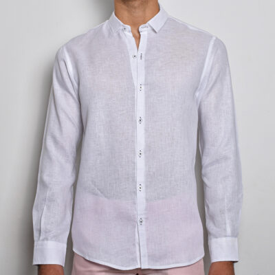camisa 100% lino renzo