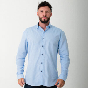 CAMISA ML 55% LINO 45% ALGODON