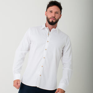 CAMISA ML 100% ALGODON HOMBRE