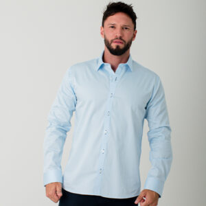 CAMISA ML 100% ALGODON HOMBRE