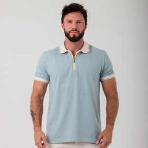 SUETER TIPO POLO MODA