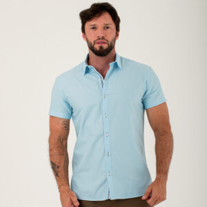 CAMISA MC 100% ALGODON LISA