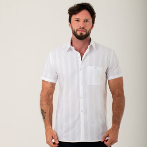 CAMISA MC 100% ALGODON LISA