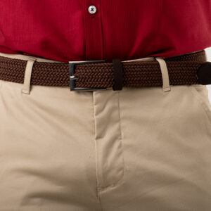 CORREA TRENZADA HOMBRE