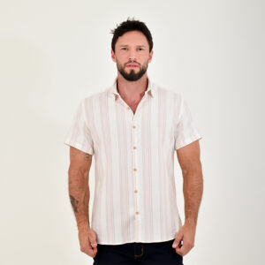 CAMISA MC 100% ALGODON HOMBRE