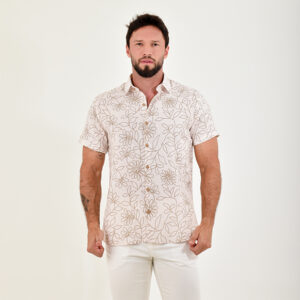 CAMISA MC 100% ALGODON HOMBRE