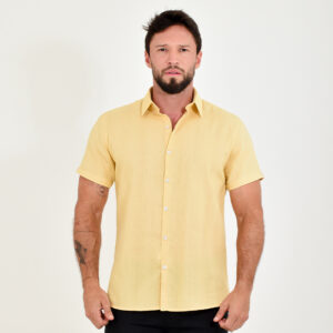 CAMISA MC 100% ALGODON HOMBRE