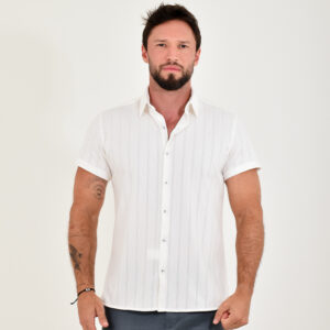 CAMISA MC 100% ALGODON HOMBRE