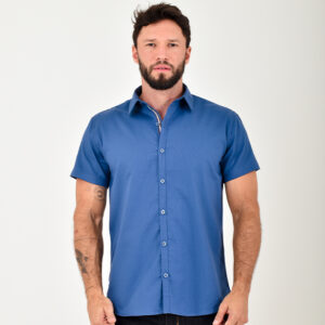 CAMISA MC 100% ALGODON HOMBRE