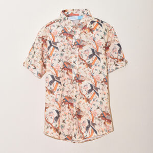 CAMISA MC LINO ESTAMPADA NINO