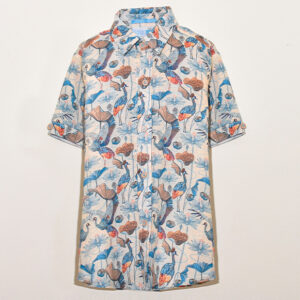 CAMISA MC LINO ESTAMPADA NINO