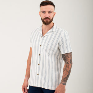 CAMISA MC 100% ALGODON CUELLO SP HOMBRE