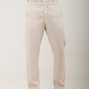 PANTALON JOGGER 100% LINO HOMBRE