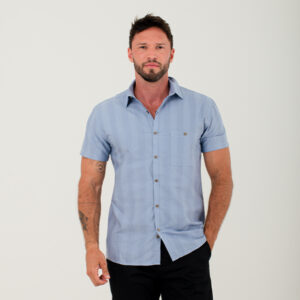 CAMISA MC 100% ALGODON TEXTURA HOMBRE