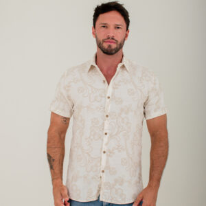 CAMISA MC 100% ALGODON HOMBRE