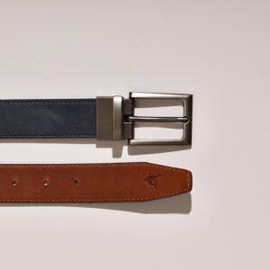 CORREA CUERO REVERSIBLE NINO