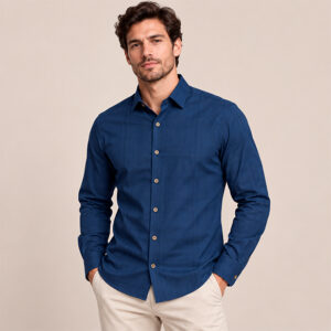 CAMISA ML 100% ALGODON HOMBRE