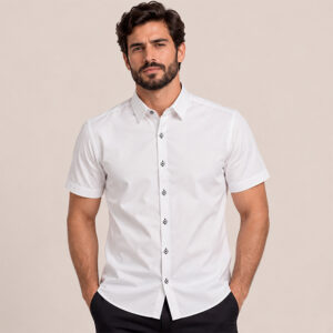 CAMISA MC 100% ALGODON HOMBRE