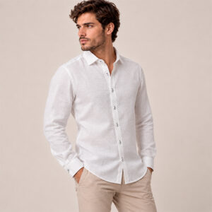 CAMISA ML 100% LINO HOMBRE