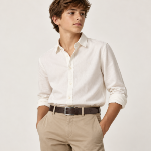 CORREA CUERO REVERSIBLE NINO